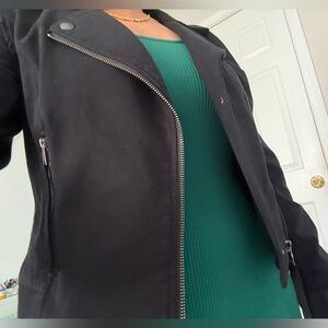 Moto Black Marrakach Anthropologie Jacket